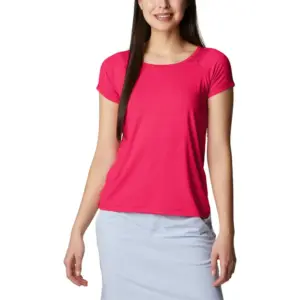 Columbia Peak To Point Ii T-shirt Met Korte Mouwen Rood
