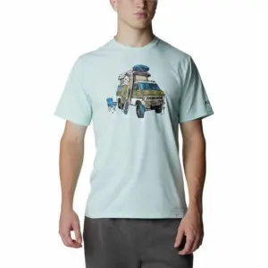 Columbia Sun Trek™ T-shirt Met Korte Mouwen Icy Morn / H2o Fanatic Graphic