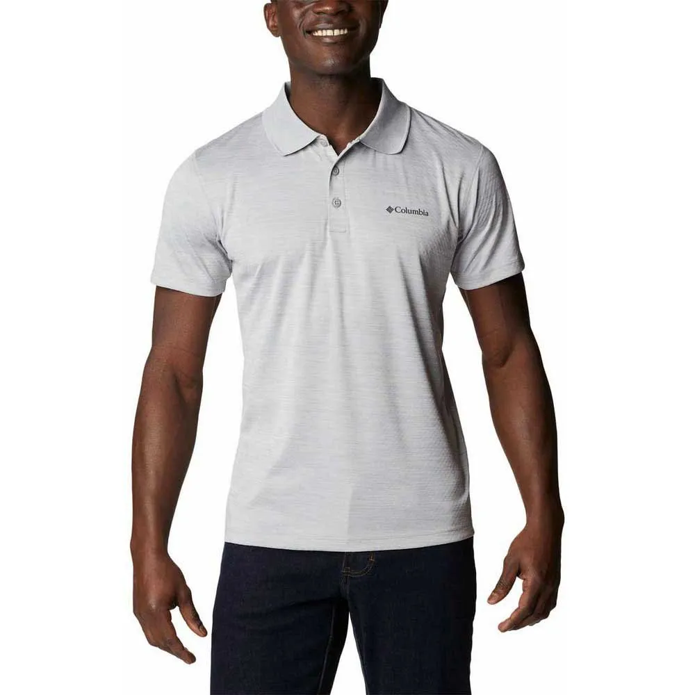 Columbia Zero Rules™ Korte Mouw Poloshirt Grijs