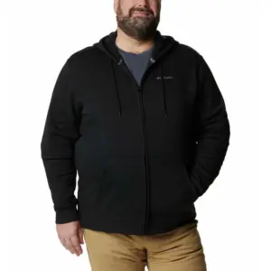 Columbia Logo S20 Sweatshirt Met Rits Zwart