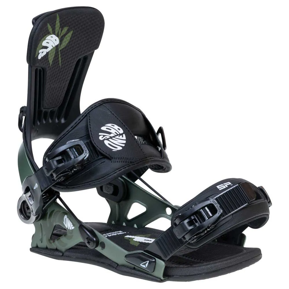 Sp United Slab Me Snowboardbindingen Olijf
