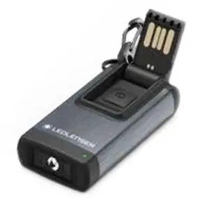 Led Lenser K4r Memory 4gb Oplaadbare Zaklampsleutelhanger Grijs
