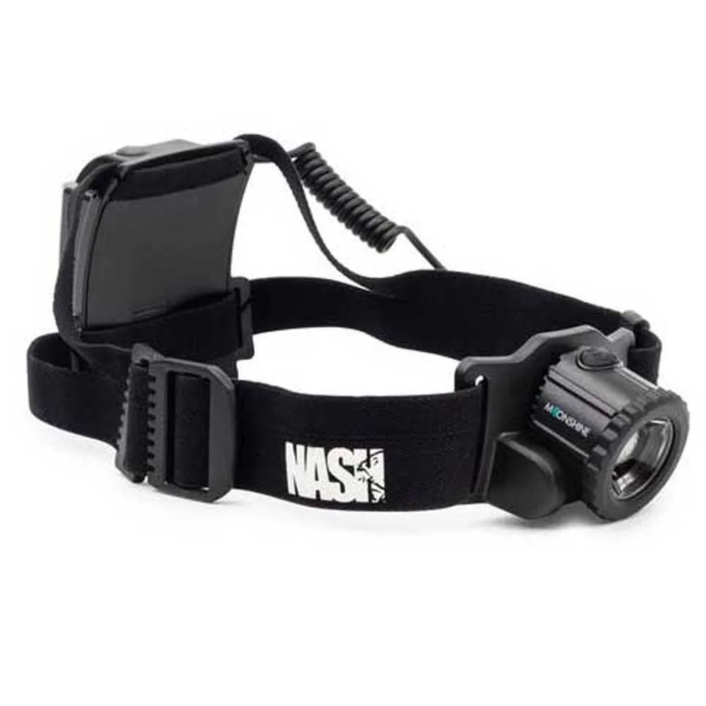 Nash Moonshine Mega Lite Koplamp Zwart