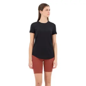 Icebreaker Sphere Ii Scoop Merino T-shirt Met Korte Mouwen Zwart