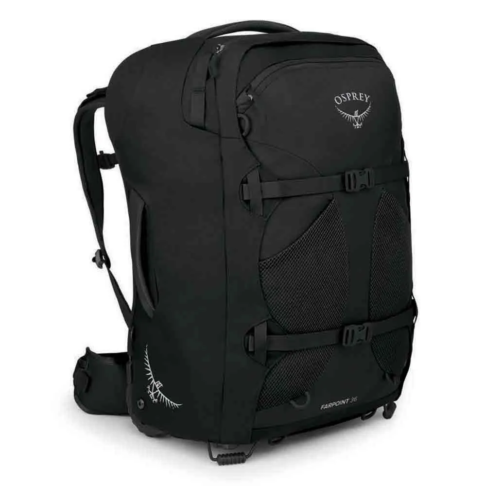Osprey Farpoint Wheels 36l Rugzak Zwart