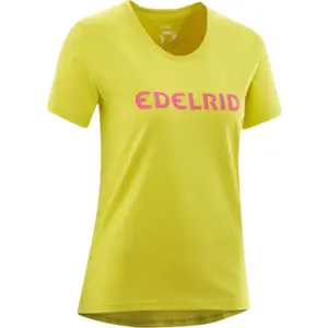 Edelrid Corporate T-shirt Met Korte Mouwen Wasabi