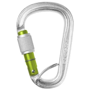 Edelrid Hms Bruce Steel Screw Fg Karabijnhaak Zilver