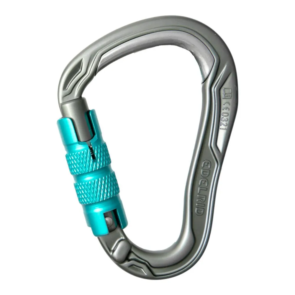 Edelrid Hms Bulletproof Triple Karabijnhaak Slate