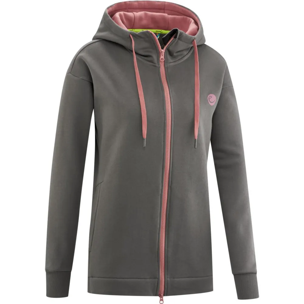 Edelrid Spotter Sweatshirt Met Rits Antraciet