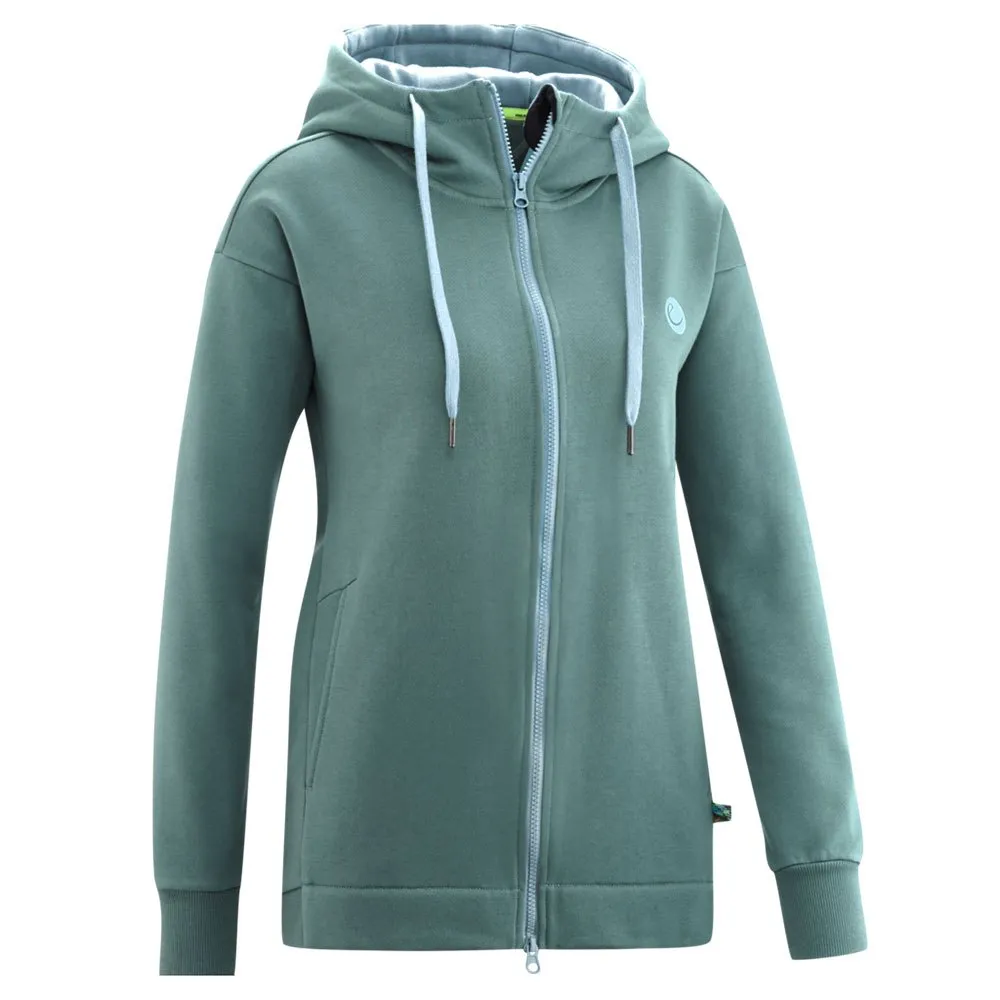 Edelrid Spotter Sweatshirt Met Rits Grijs
