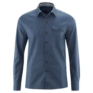 Chili Waya Overhemd Met Lange Mouwen Blauw