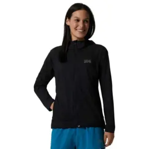 Mountain Hardwear New Kor Airshell Hoodie Zwart