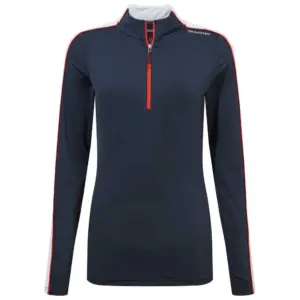 Craghoppers Nosilife Marcella Sweatshirt Met Halve Rits Marineblauw