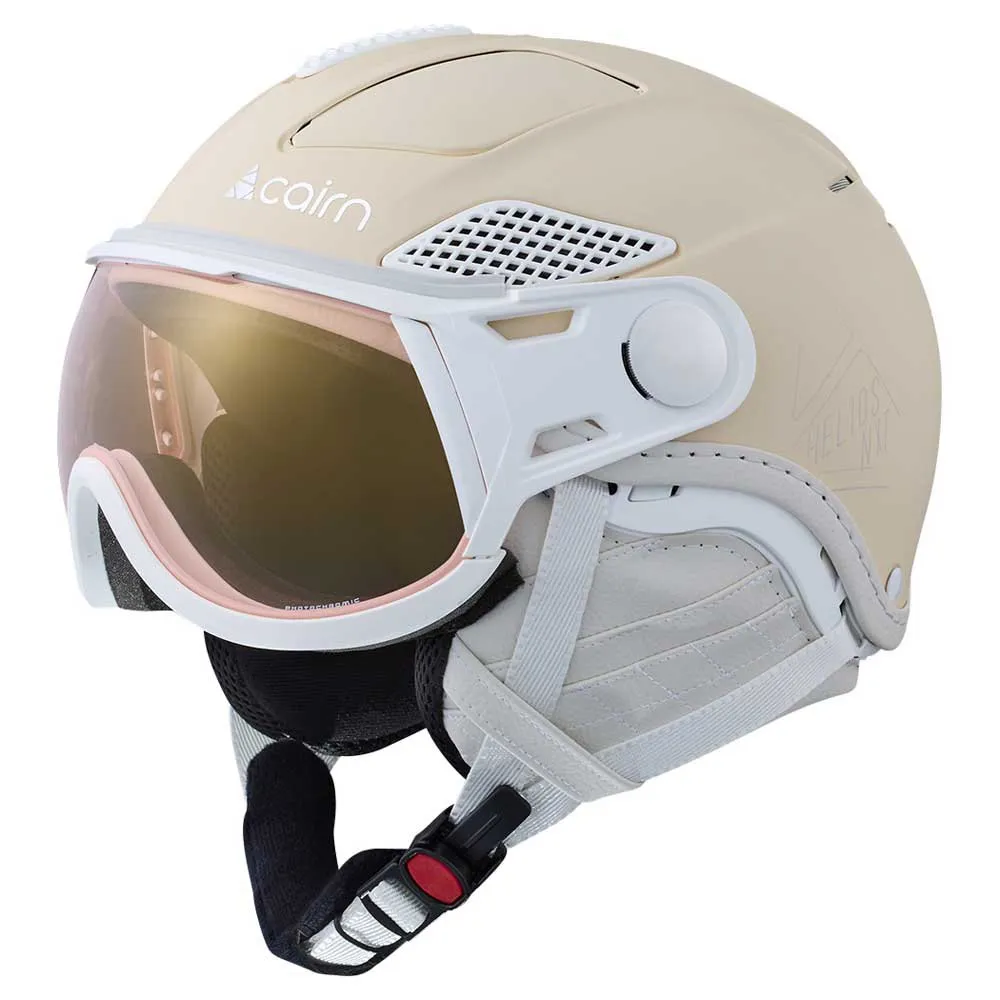 Cairn Helios Leather Evolight Nxt® Helm Creme