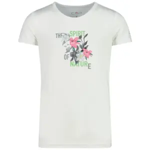 Cmp 31t8395 T-shirt Met Korte Mouwen Wit