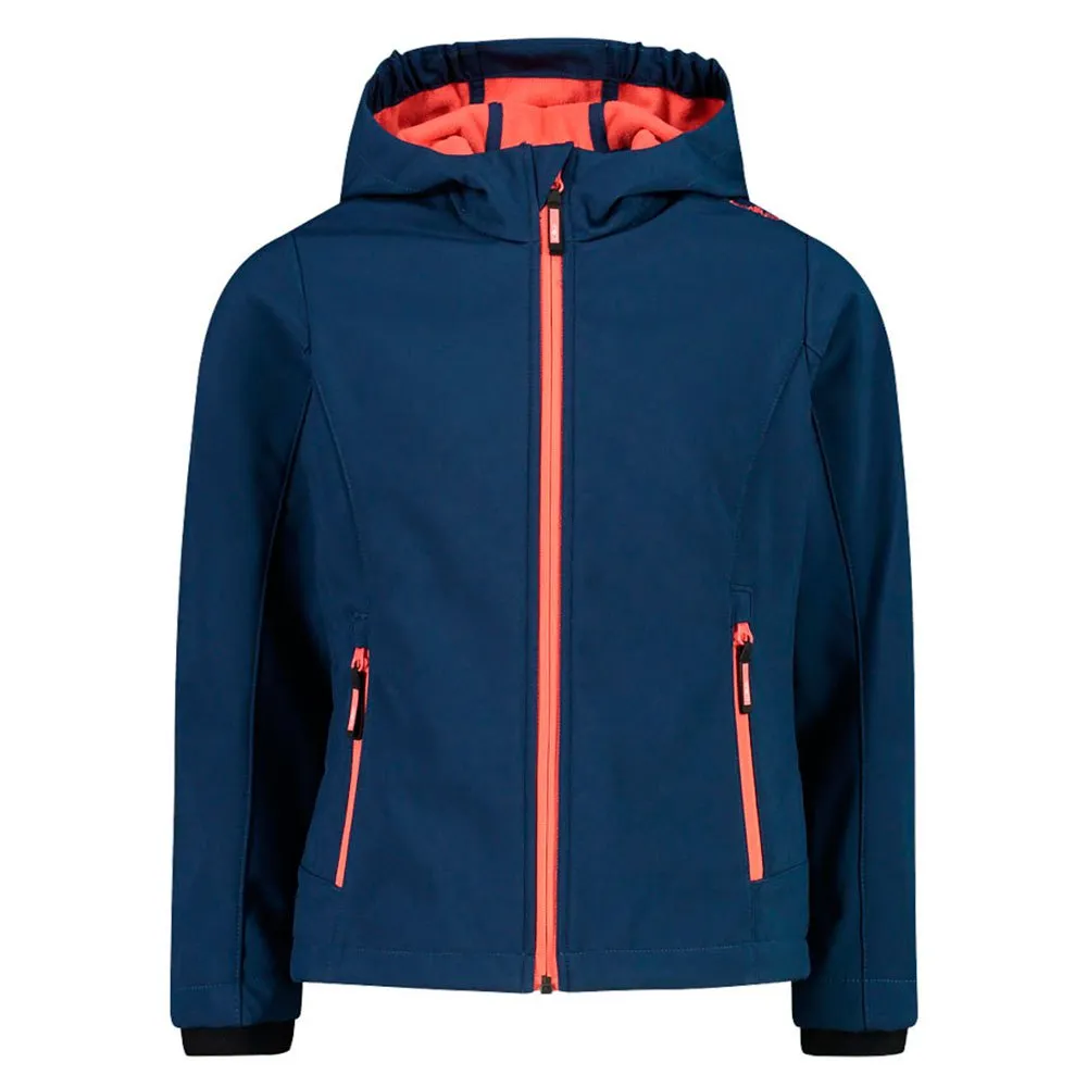 Cmp 3a29385n Softshelljack Blauw