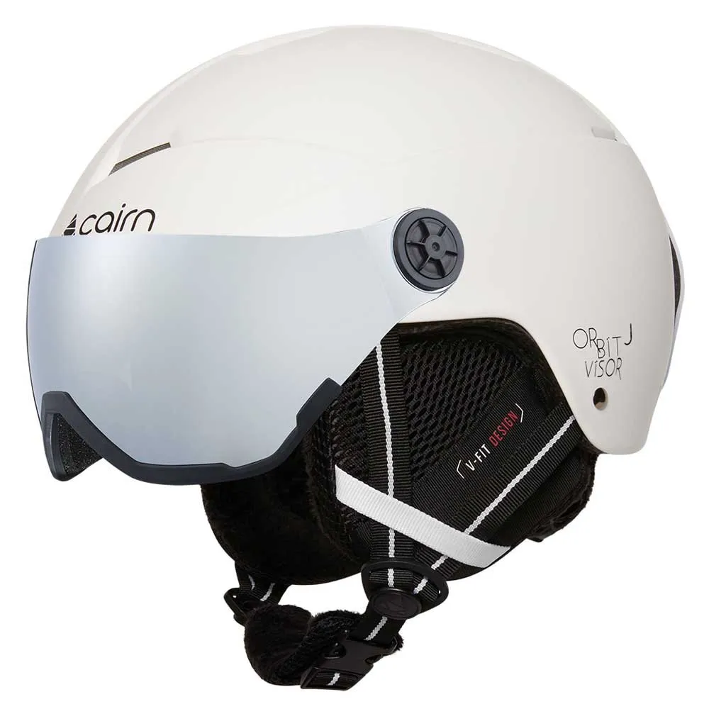 Cairn Orbit Visor Junior Vizierhelm Wit