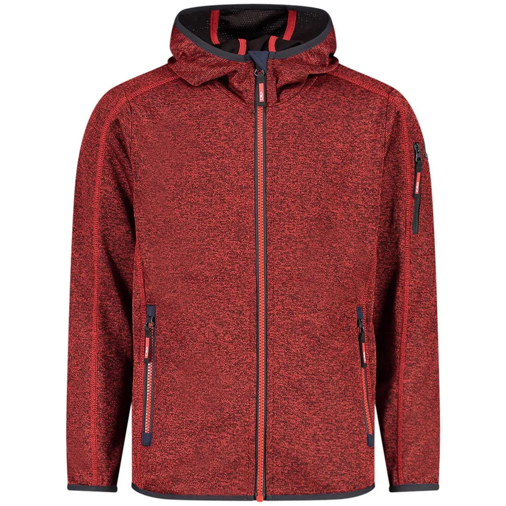 Cmp 30h5914 Fleece Met Kap Antraciet