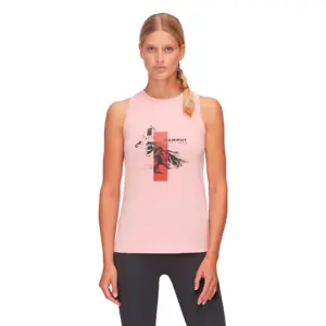 Mammut Core Peak Mouwloos T-shirt Powder Rose