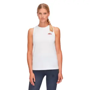Mammut Core Sunrise Mouwloos T-shirt Wit