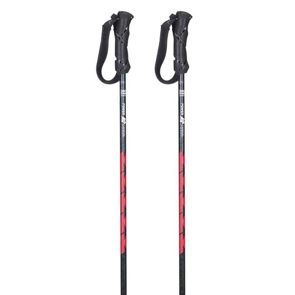 K2 Power Carbon Stokken Rood