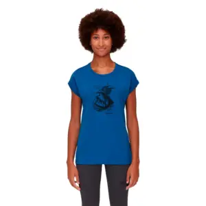 Mammut Mountain Broad Peak T-shirt Met Korte Mouwen Blauw
