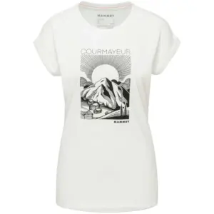 Mammut Mountain Courmayeur T-shirt Met Korte Mouwen Wit
