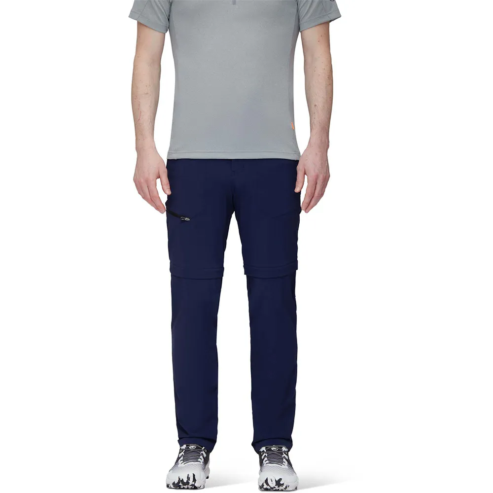 Mammut Runbold Zip Off Broek Blauw