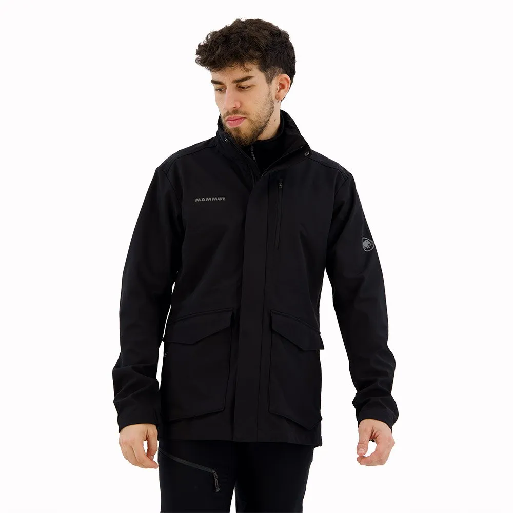 Mammut Seon Softshelljack Zwart
