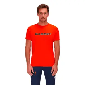 Mammut Splide Logo T-shirt Met Korte Mouwen Rood