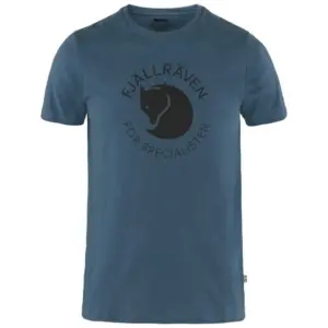 Fjällräven Fox T-shirt Met Korte Mouwen Blauw
