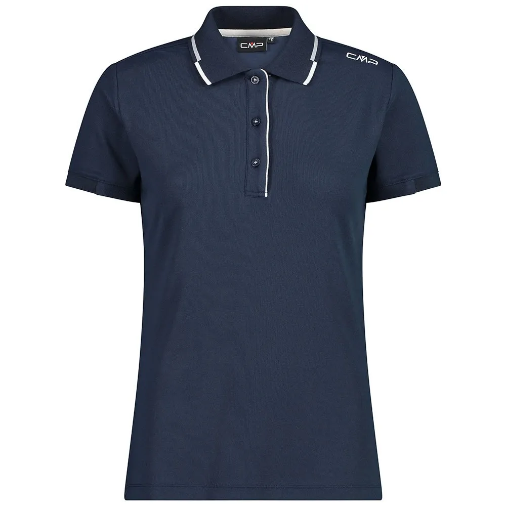 Cmp 31t8486 Korte Mouw Poloshirt Blauw