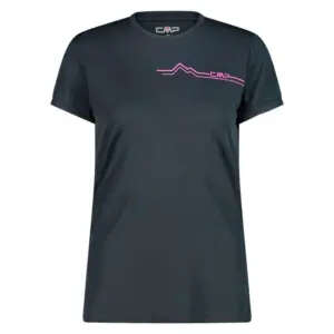 Cmp 32t6046 T-shirt Met Korte Mouwen Titanium