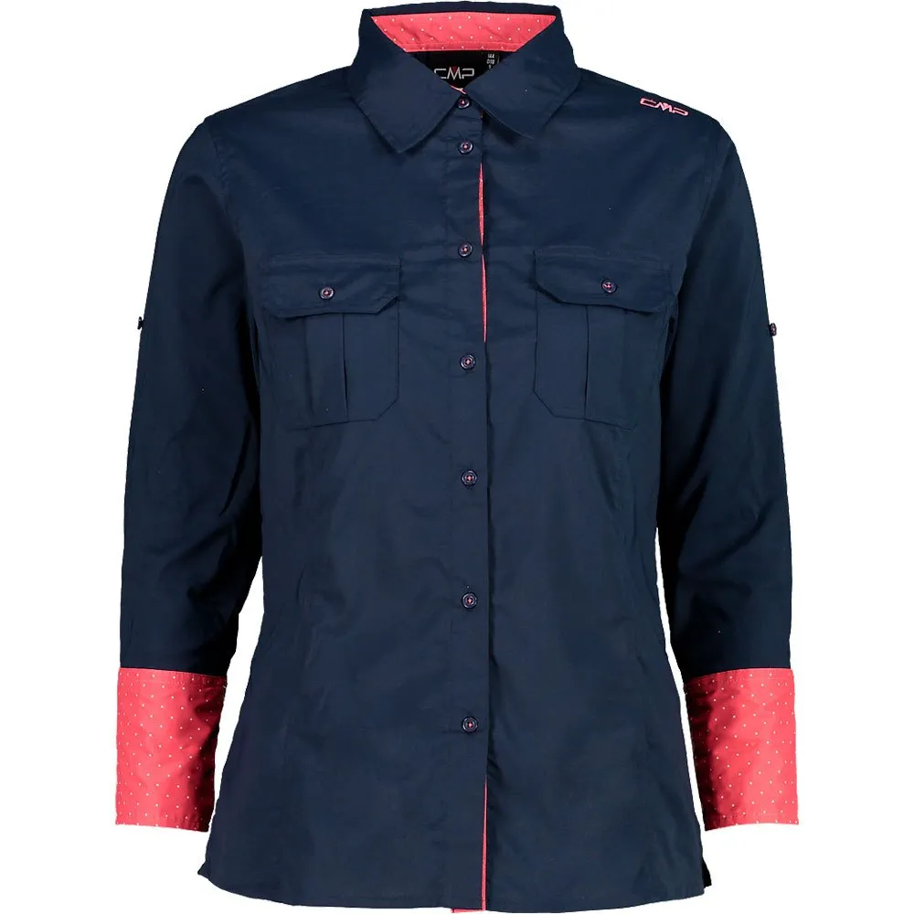 Cmp 32t7226 Overhemd Met Korte Mouwen Blauw