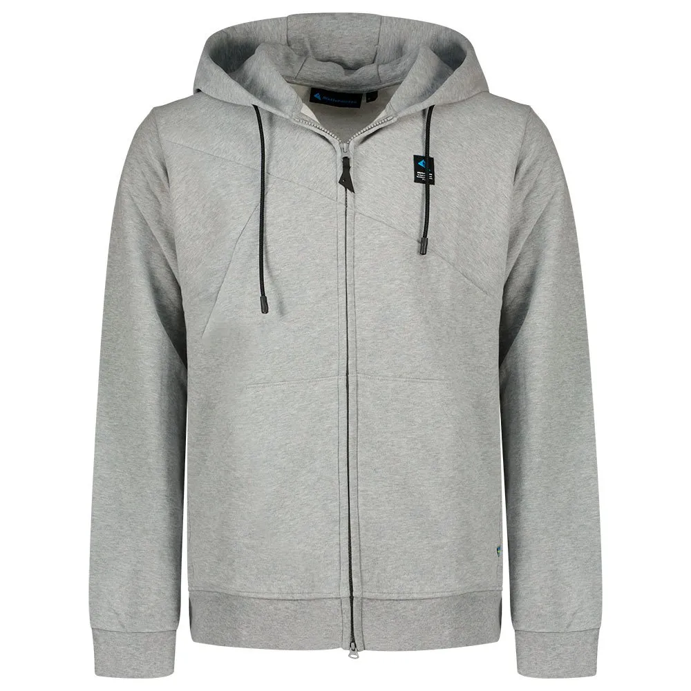 KlÄttermusen Runa Maker Sweatshirt Met Rits Grijs