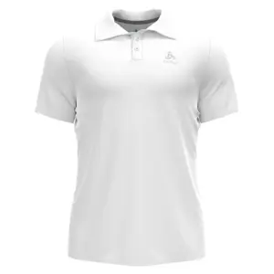 Odlo F-dry Korte Mouw Poloshirt Wit