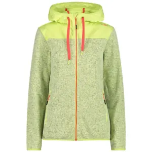 Cmp Fix Hood 32h5666 Fleece Met Volledige Rits Citric