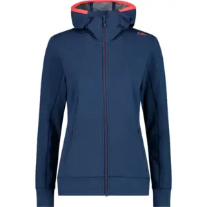 Cmp 30l6236 Fleece Met Kap Blauw