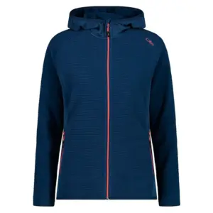 Cmp 32g5906 Fleece Met Kap Blauw