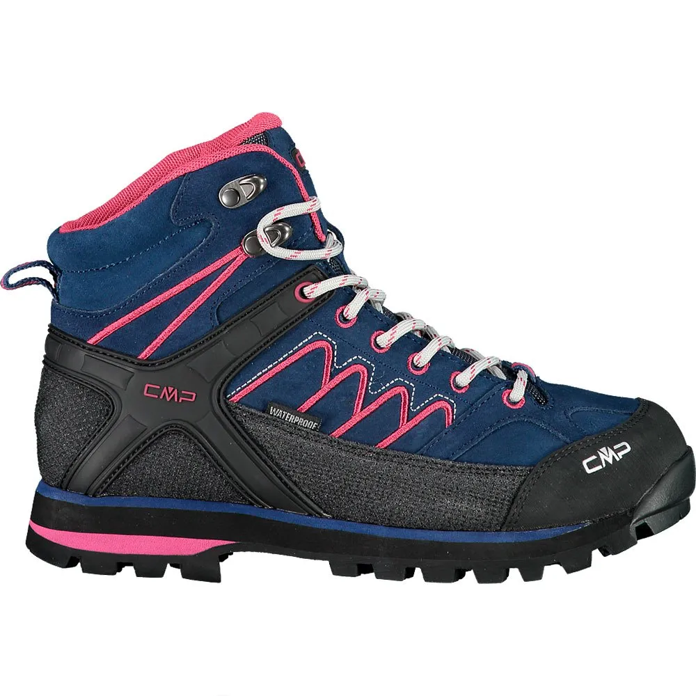 Cmp Moon Mid Wp 31q4796 Wandelschoenen Blauw