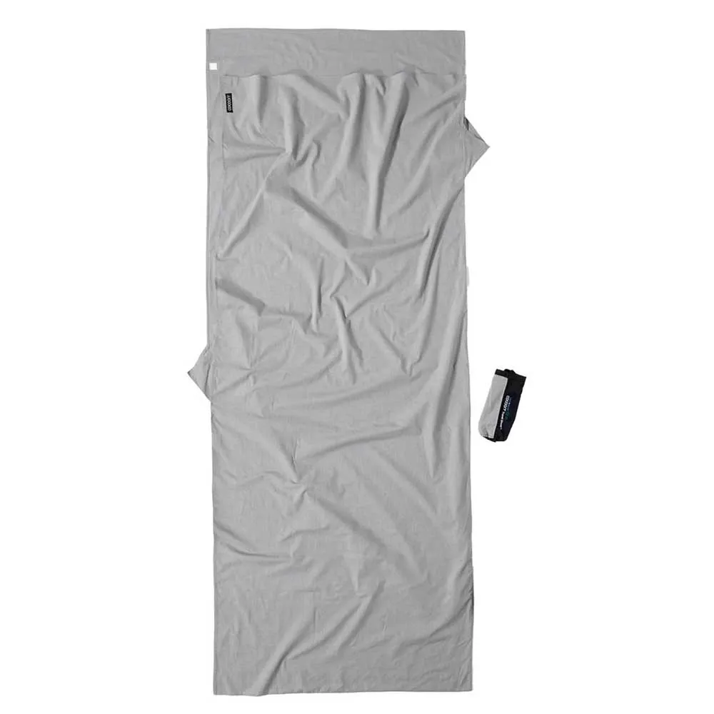 Cocoon Cotton Insect Shield Travel Sheet Deken Grijs