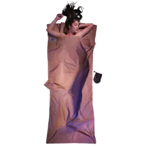 Cocoon Egypt Cotton Travel Laken Voor Slaapzak Creme
