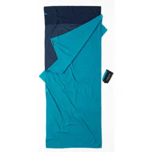 Cocoon Egypt Cotton Travel Laken Voor Slaapzak Blauw