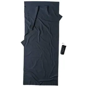 Cocoon Organic Cotton Travel Laken Voor Slaapzak Grijs