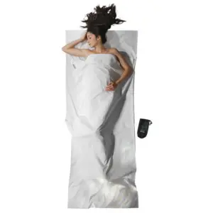 Cocoon Organic Cotton Travel Laken Voor Slaapzak Nature