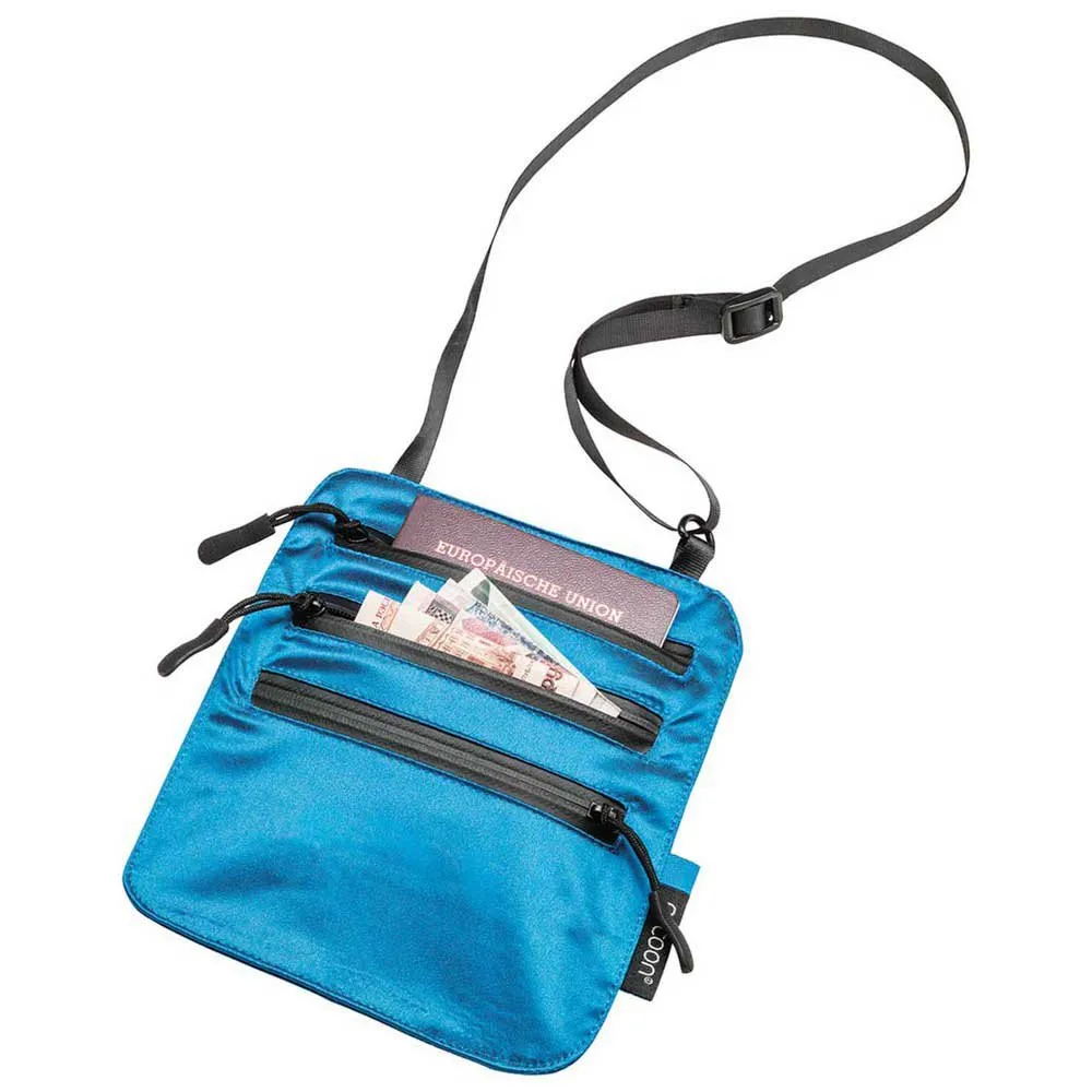 Cocoon Secret Neck Silk Portemonnee Blauw