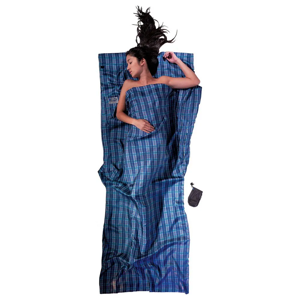 Cocoon Zijden Reislaken Checked Silk