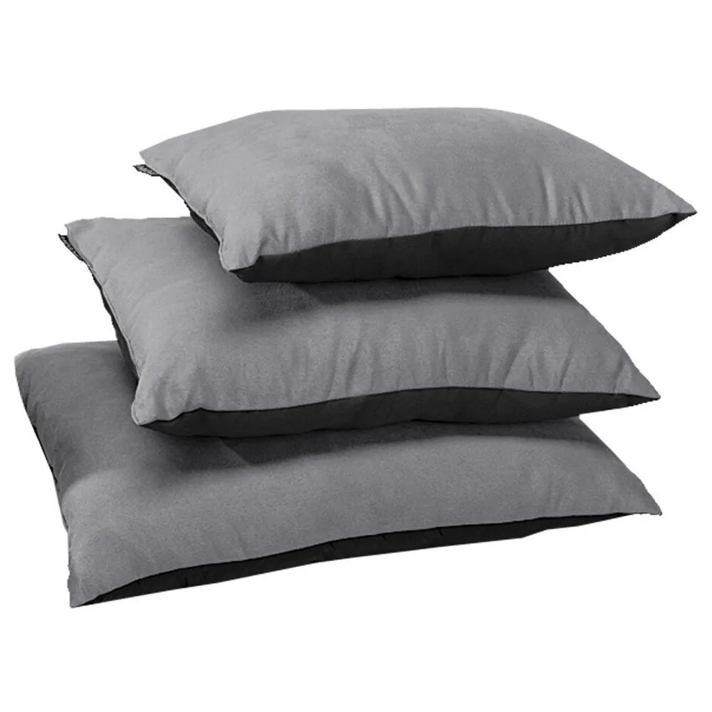 Cocoon Travel Nylon-brushed Microfiber Kussen Grijs