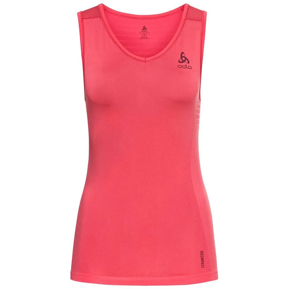 Odlo Performance X-light V Mouwloos Basislaag Holly Berry