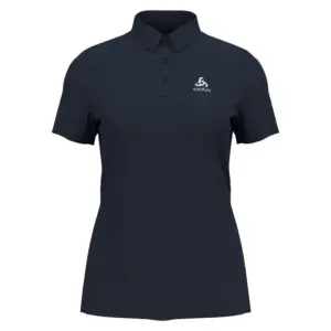 Odlo Cardada Korte Mouw Poloshirt Dark Sapphire